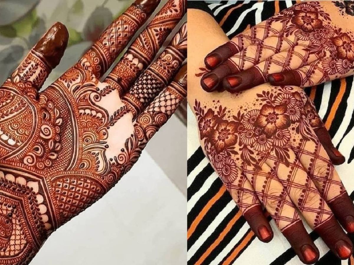 10 मिनट में लग जाएंगे ये Easy Mehndi Designs, करवाचौथ पर हाथों की रंगत देख पिया भी होंगे खुश! - Photo Gallery
