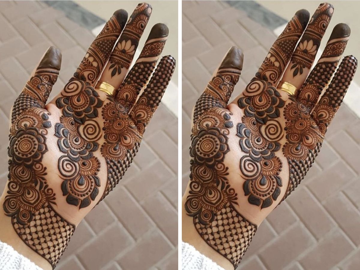 10 मिनट में लग जाएंगे ये Easy Mehndi Designs, करवाचौथ पर हाथों की रंगत देख पिया भी होंगे खुश! - Photo Gallery