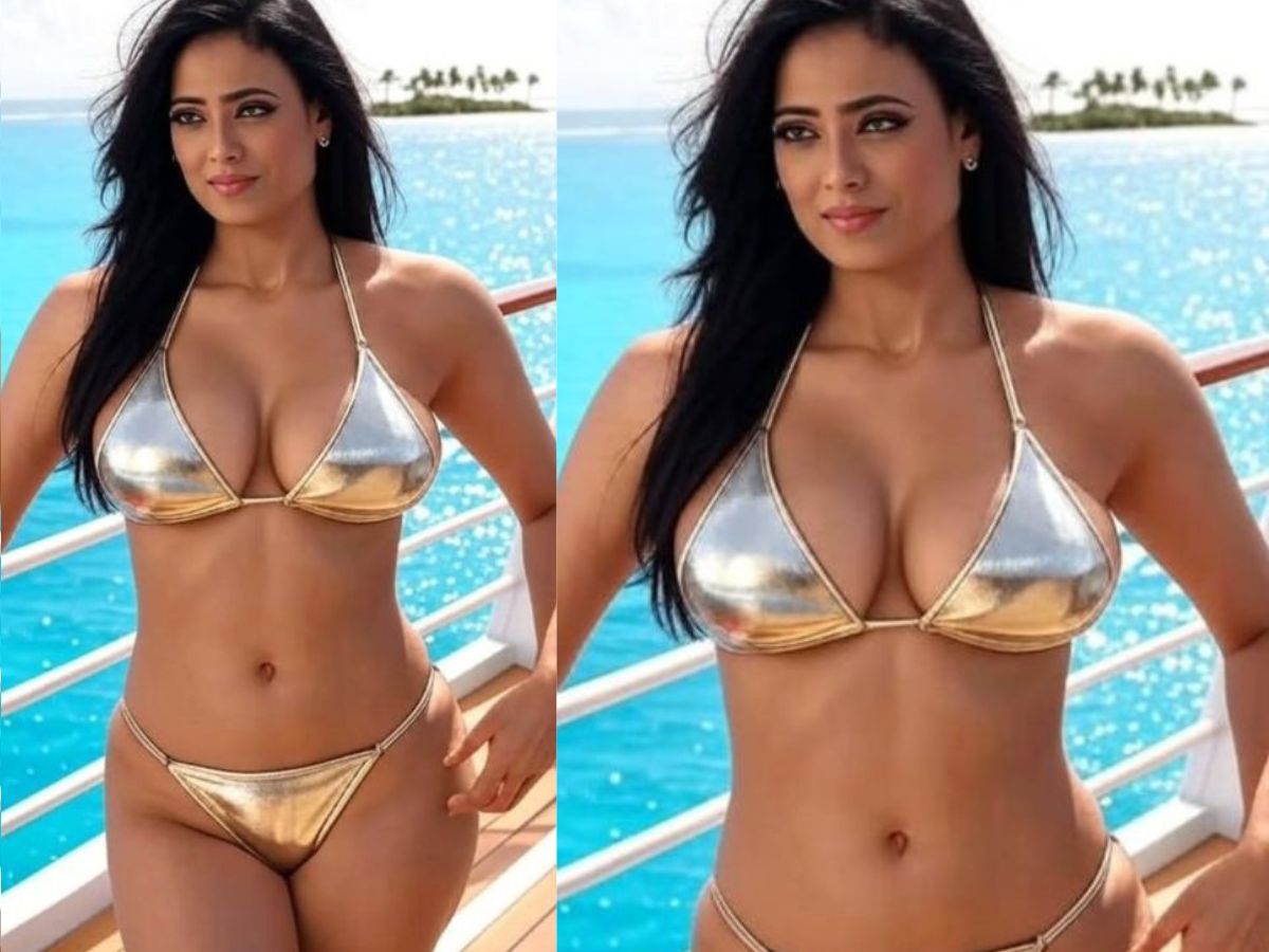 golden bikin sexy look - Photo Gallery