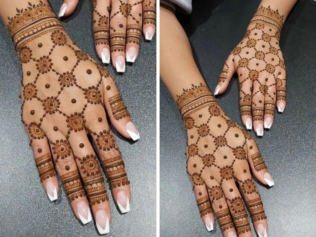 10 मिनट में लग जाएंगे ये Easy Mehndi Designs, करवाचौथ पर हाथों की रंगत देख पिया भी होंगे खुश! - Photo Gallery
