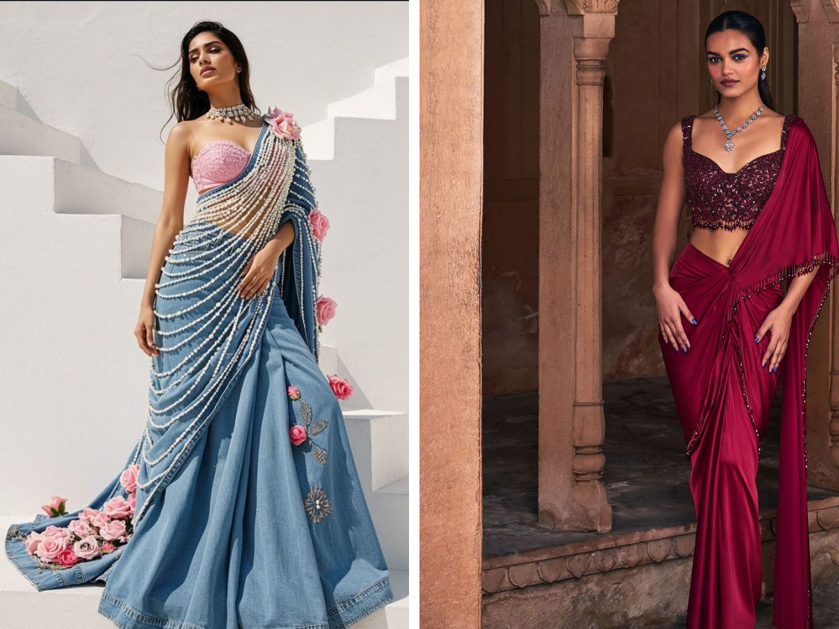 इन डिजाइनर साड़ियों में छिपा है वो जादू, जो हर किसी को कर देगा दीवाना! - Photo Gallery
