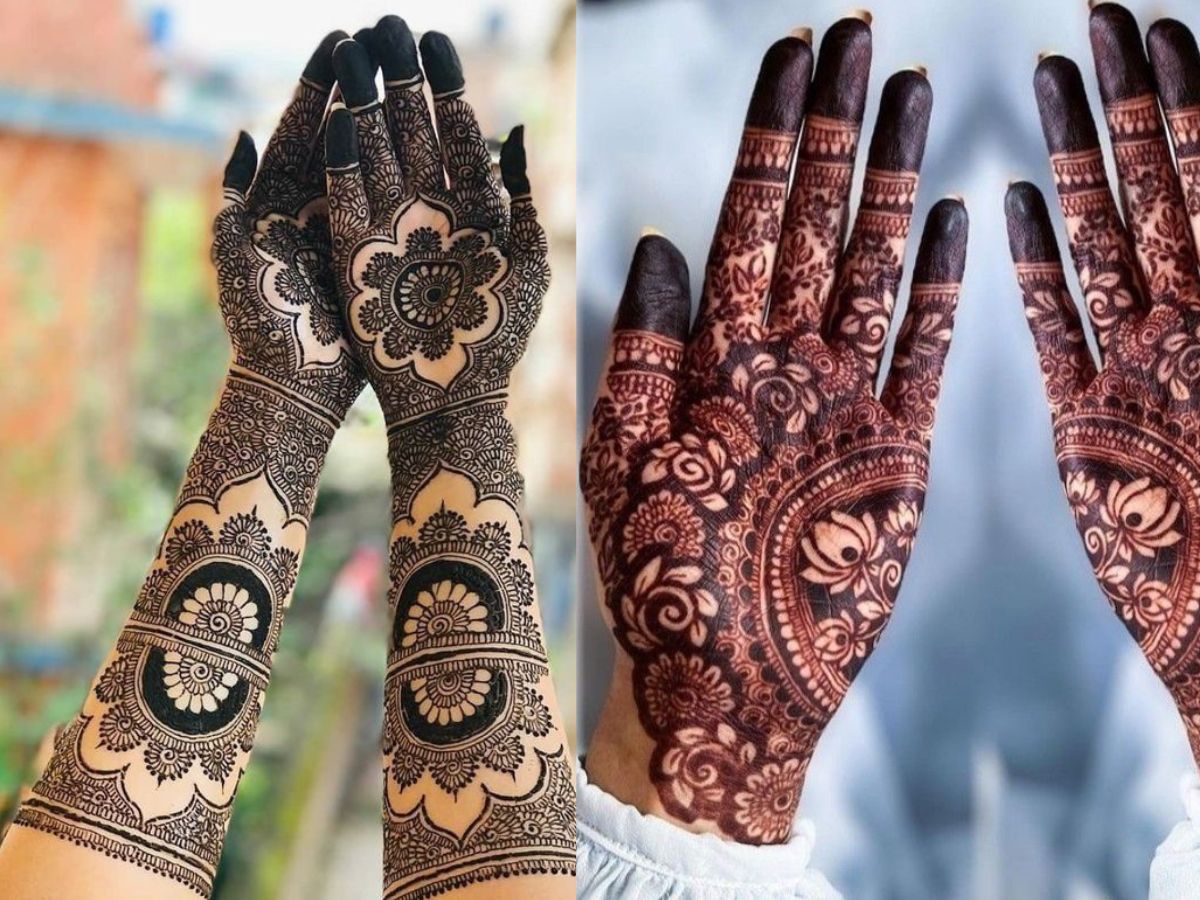 Bhai Dooj 2025: त्योहार पर लुक को बनाएं खास, भाई दूज पर लगाएं ये यूनिक फूलों वाली मेहंदी - Photo Gallery