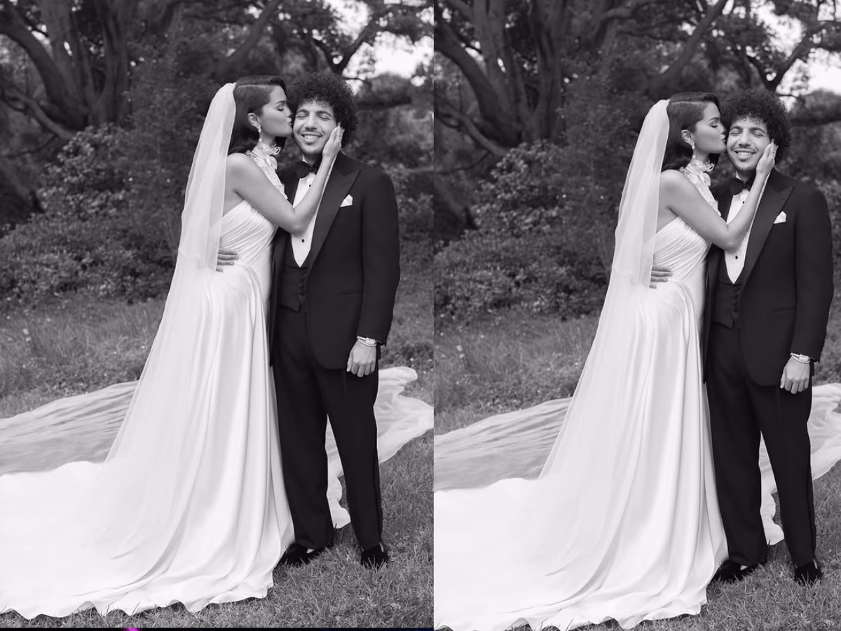 एक नहीं 3 वेडिंग गाउन में रचाई शादी, Selena Gomez ने नहीं छोड़ी कोई कसर; खूबसूरती से लूट ली सारी लाइमलाइट - Photo Gallery