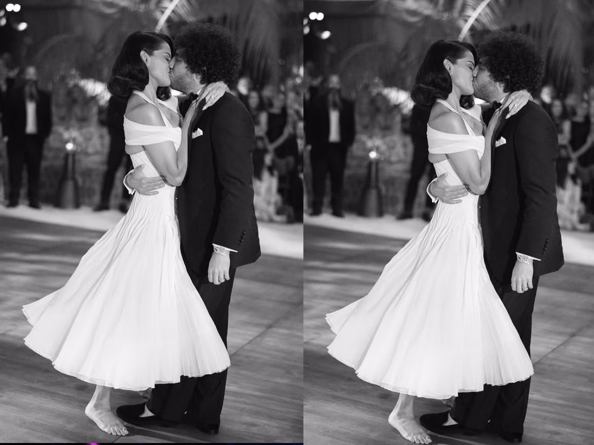 एक नहीं 3 वेडिंग गाउन में रचाई शादी, Selena Gomez ने नहीं छोड़ी कोई कसर; खूबसूरती से लूट ली सारी लाइमलाइट - Photo Gallery