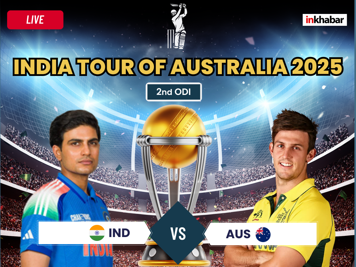 Indian Tour of Australia 2025 inKhabar 2nd ODI