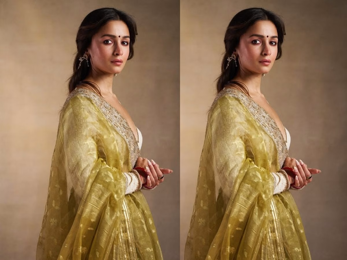 Alia Bhatt: साड़ी में छाईं कपूर खानदार की लाडली बहू, खूबसूरती देख अटकी फैन्स की सांसे - Photo Gallery