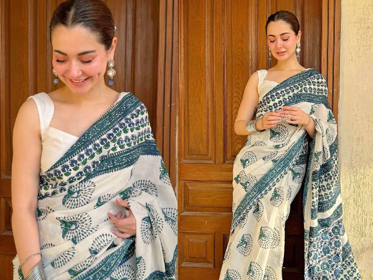 दिवाली पर बिखरना चाहती हैं अपना जलवा, तो Hania Aamir के साड़ी लुक से लें टिप्स; जमकर होगी तारीफ - Photo Gallery