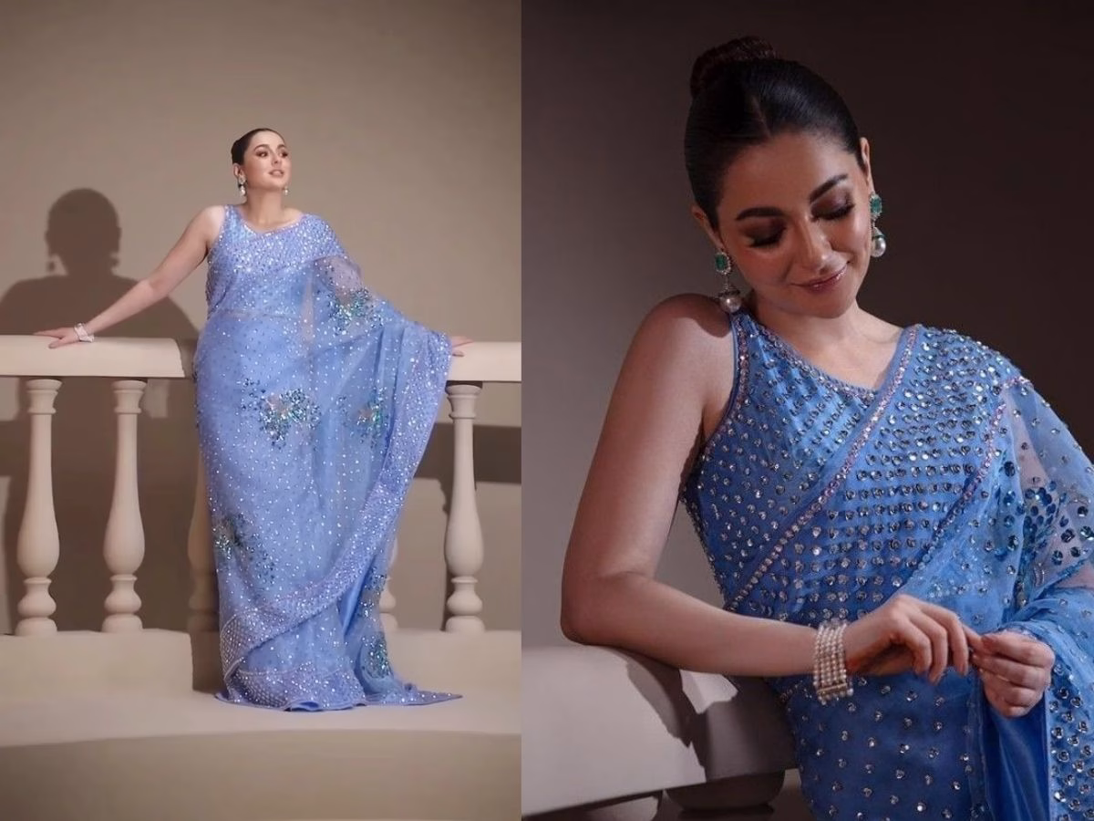 दिवाली पर बिखरना चाहती हैं अपना जलवा, तो Hania Aamir के साड़ी लुक से लें टिप्स; जमकर होगी तारीफ - Photo Gallery