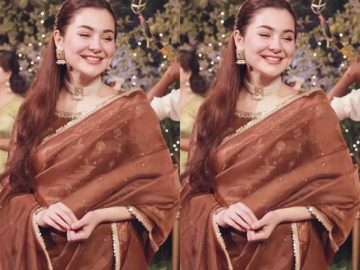 दिवाली पर बिखरना चाहती हैं अपना जलवा, तो Hania Aamir के साड़ी लुक से लें टिप्स; जमकर होगी तारीफ - Photo Gallery
