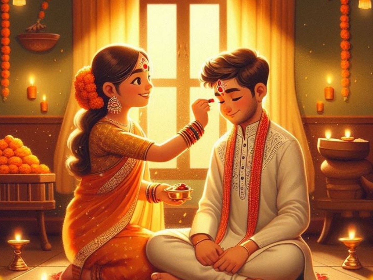 The festival of Bhai Dooj is also known as Yama Dwitiya or Bhatri Dwitiya - Photo Gallery