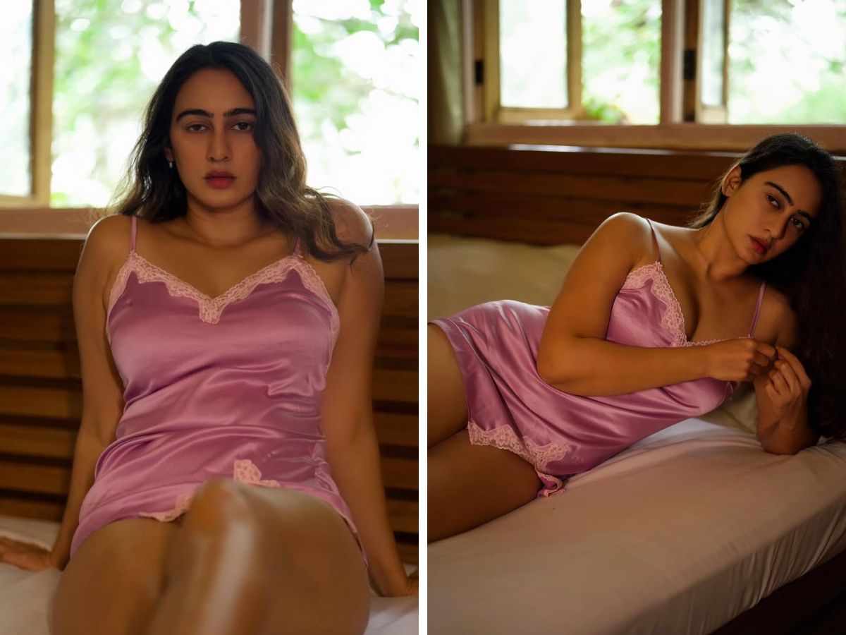 चाकू के सहारे हसीना ने छुपाया शरीर का ऐसा अंग, बोल्डनेस देख हर कोई रह गया दंग! - Photo Gallery