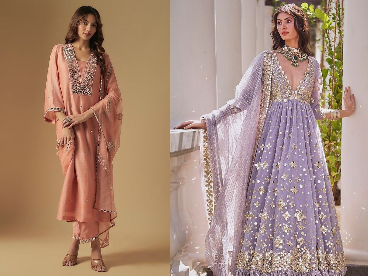 शादी में स्टाइल का जलवा बिखेरना है? तो चुनें ये लेटेस्ट Anarkali Kurta डिजाइन! - Photo Gallery