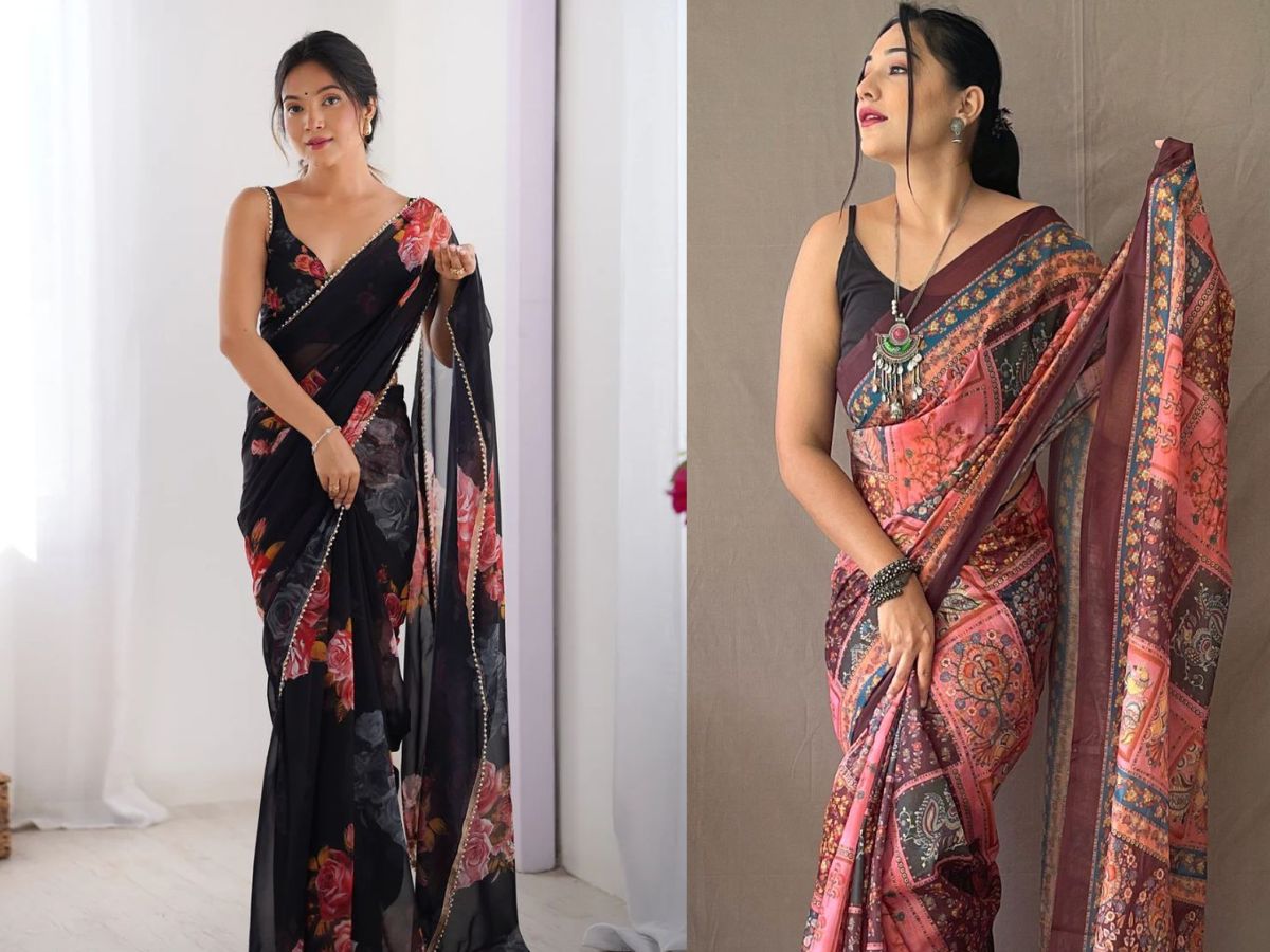 इन डिजाइनर साड़ियों में छिपा है वो जादू, जो हर किसी को कर देगा दीवाना! - Photo Gallery