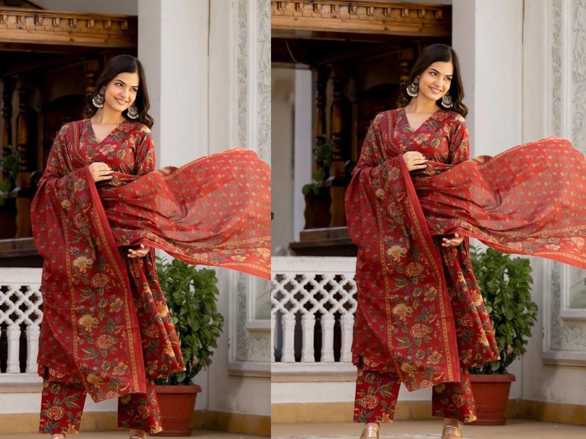 करवाचौथ की खास शाम लाल सूट में जब करेंगी सोलह श्रृंगार, पति की नजरें हटना हो जाएगा मुश्किल - Photo Gallery