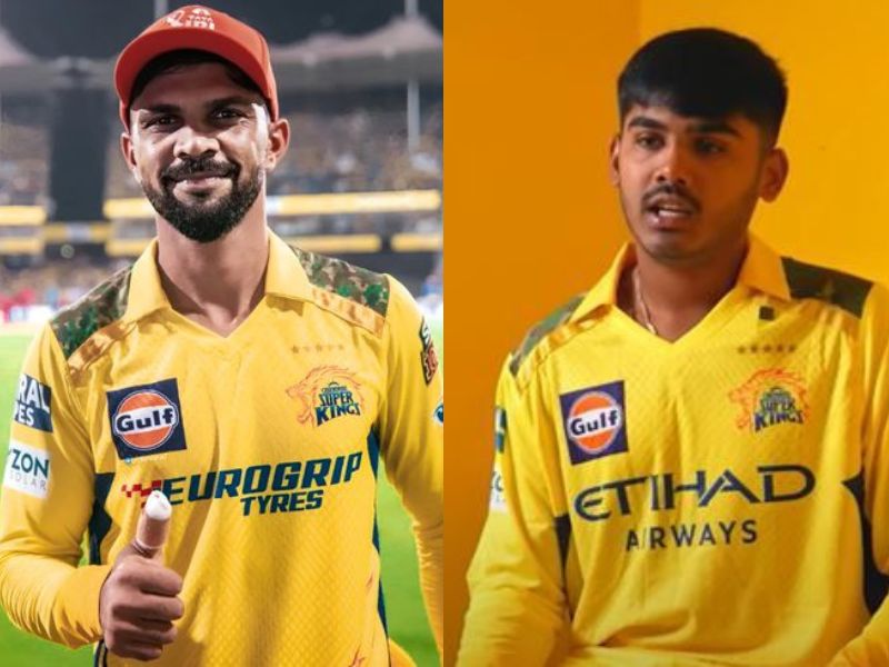Ruturaj Gaikwad replaced by Ayush Mhatre CSK - Photo Gallery