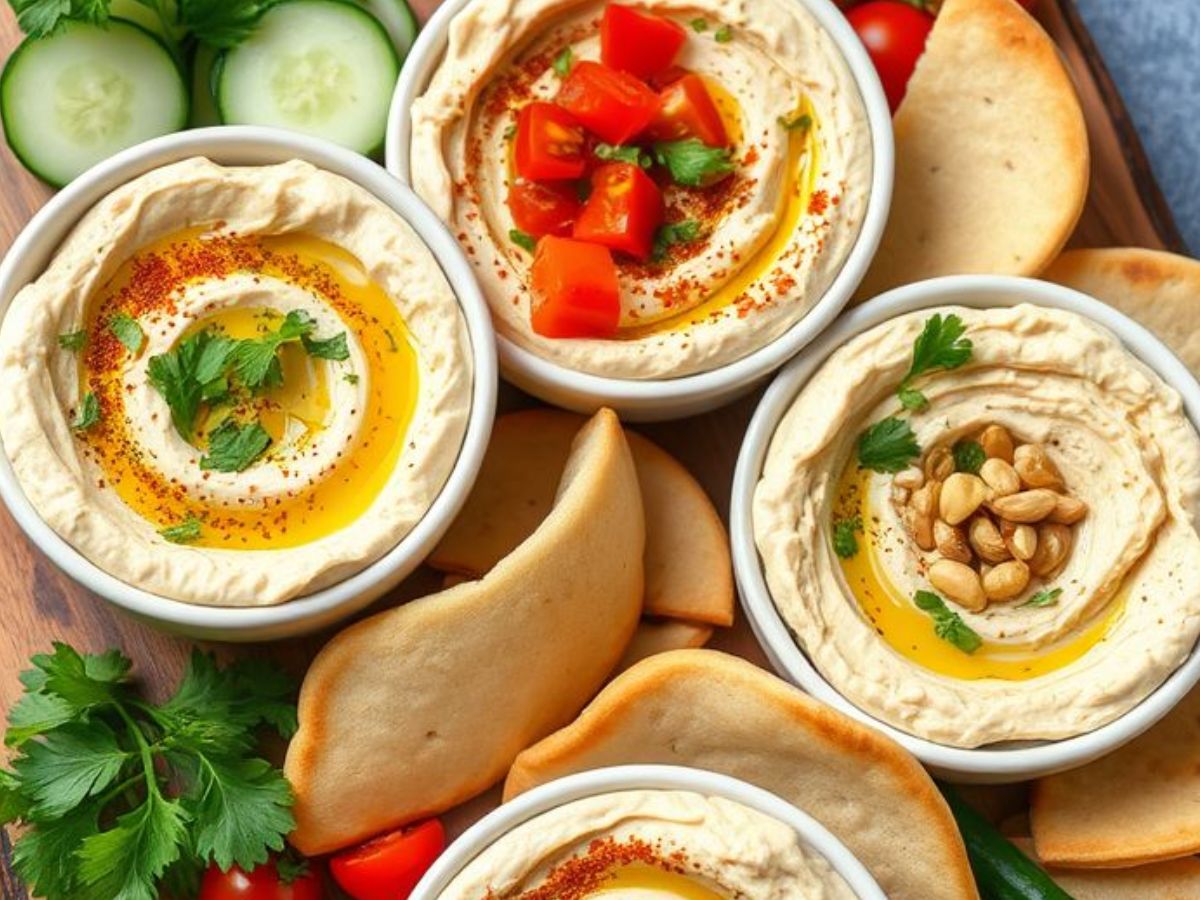 ब्रंच, पार्टी या स्नैक टाइम के लिए परफेक्ट क्रीमी हमस रेसिपी - Photo Gallery