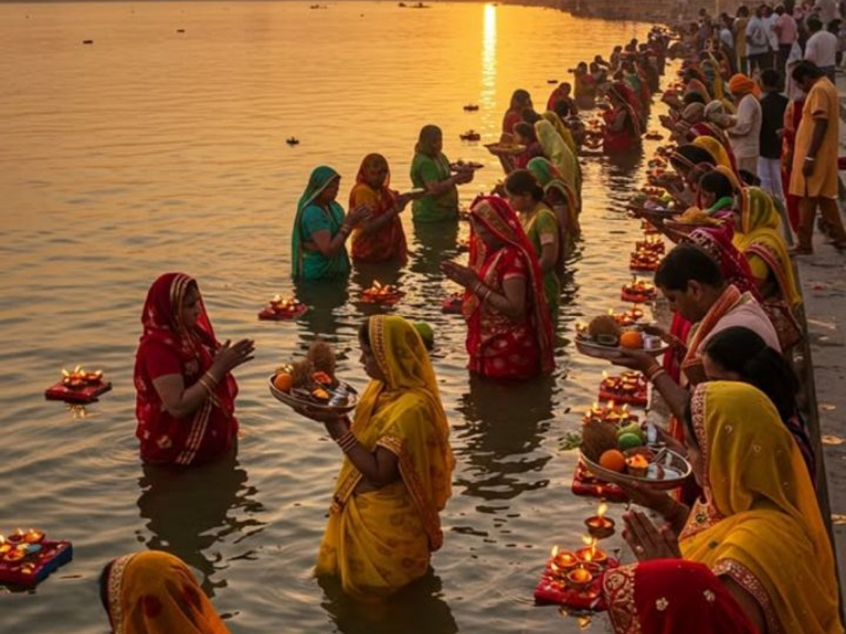 This is how you wish your friends and loved ones on Chhath Puja 2025 - Photo Gallery