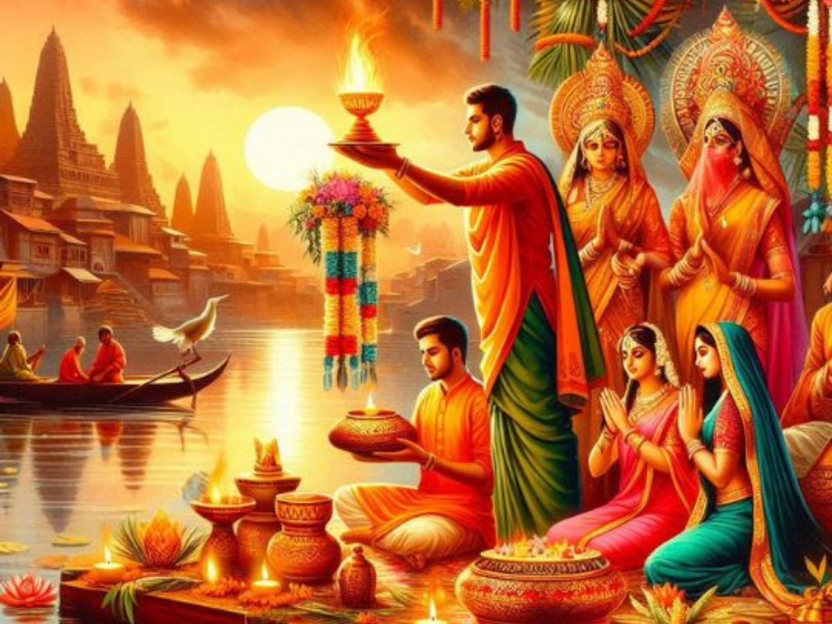 Happy Chhath Puja Wishes in Bhojpuri - Photo Gallery