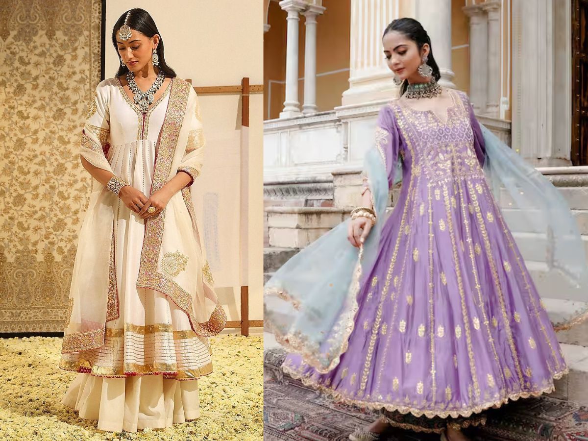 शादी में स्टाइल का जलवा बिखेरना है? तो चुनें ये लेटेस्ट Anarkali Kurta डिजाइन! - Photo Gallery