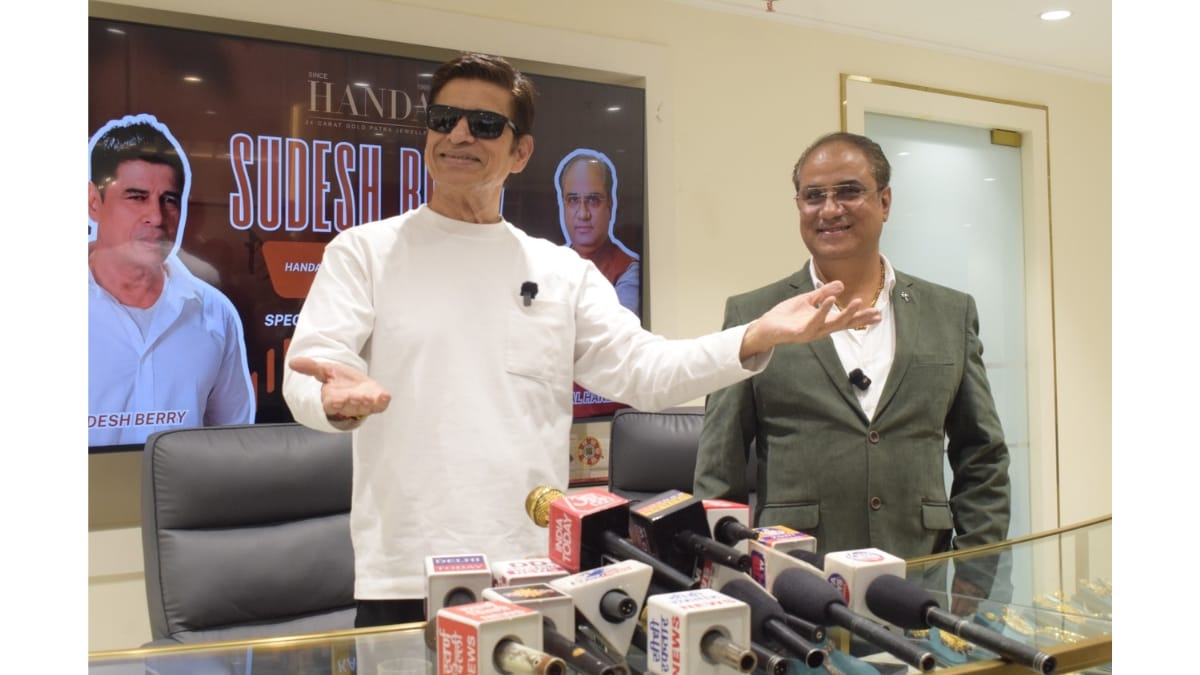 Kamal Handa ने Sudesh Berry संग लॉन्च की 1g 24K Gold Jewellery—अब हर घर का होगा सोने का सपना