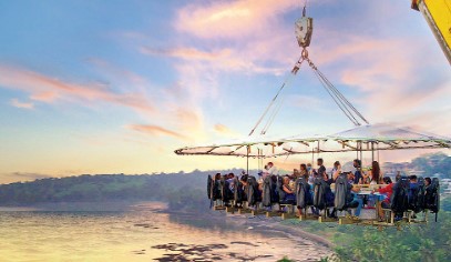 Sky Dining in Goa - Photo Gallery