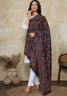 Kani Kalamkari Shawl - Photo Gallery