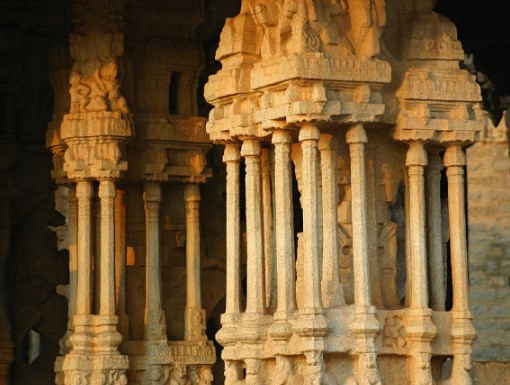 Musical Pillars Inside The Temple - Photo Gallery