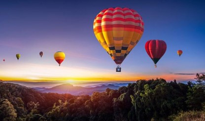 International Hot Air Balloon Festival in Château-d'Oex - Photo Gallery