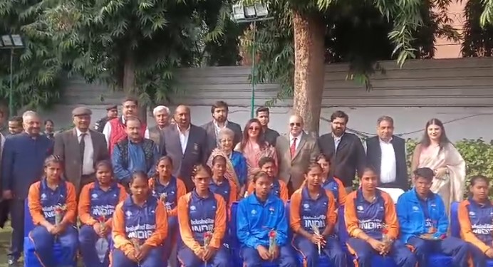 It was an inspiring moment for the players - Photo Gallery