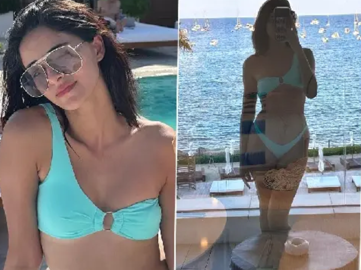 Ananya Panday के रेड हॉट लुक ने उड़ाए होश, डोरी वाली लाल बिकिनी में देख मचल गया हर कोई! - Photo Gallery