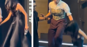 हाई हील्स ने करवाई मनोज बाजपेयी की ‘बेटी’ की किरकिरी, बिगड़ा बैलेंस और फिसलकर गिर पड़ी