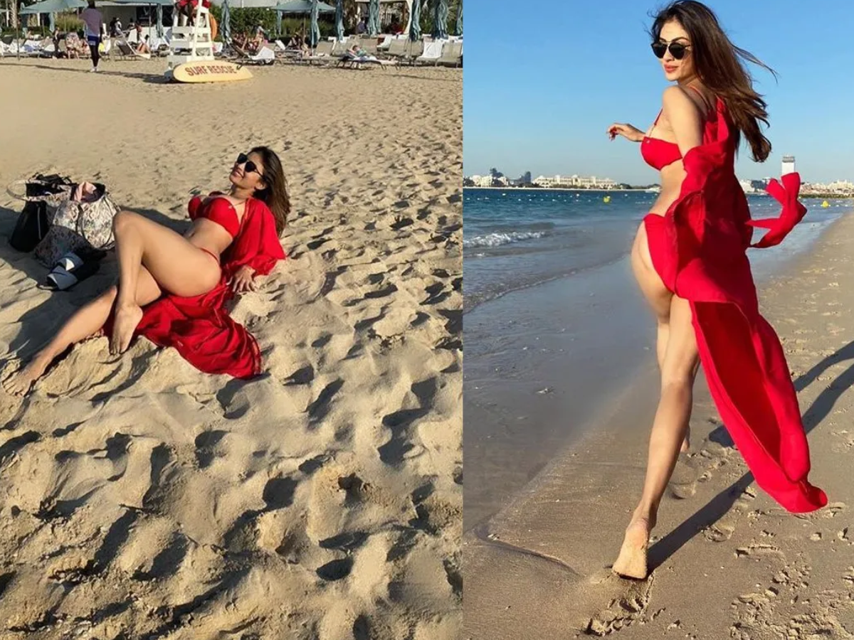 कड़कड़ाती ठंड में Mouni Roy ने बढ़ाई गर्मी, बिकिनी में हॉट फिगर देख बावले हो गए फैंस - Photo Gallery