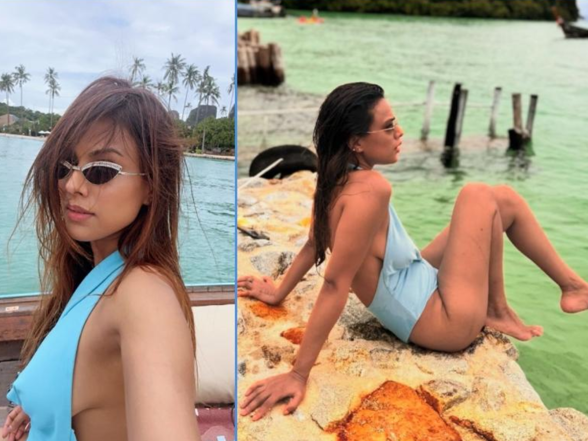 बिकिनी में बवाल है निया शर्मा का हर लुक, तस्वीरें ताकते ही रह जाएंगे फैंस - Photo Gallery