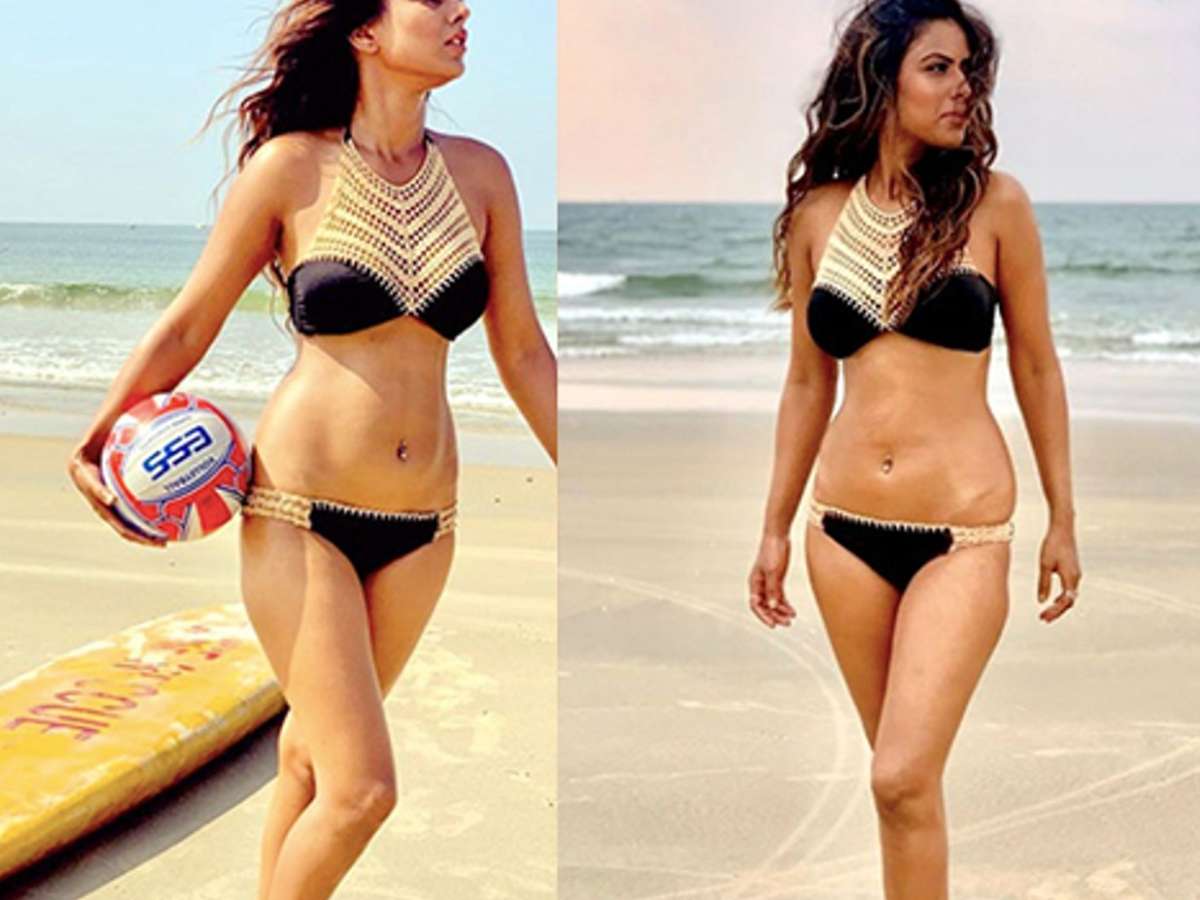 बिकिनी में बवाल है निया शर्मा का हर लुक, तस्वीरें ताकते ही रह जाएंगे फैंस - Photo Gallery