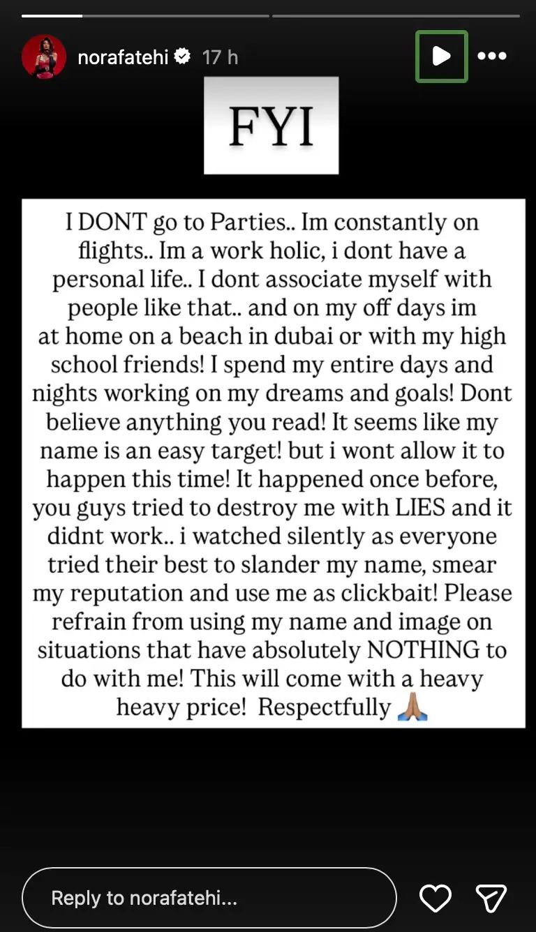 Nora Fatehi ने दाऊद इब्राहिम के ड्रग्स सिंडिकेट से नाम जुड़ने पर तोड़ी चुप्पी, कहा- मेरी कोई पर्सनल लाइफ नहीं…