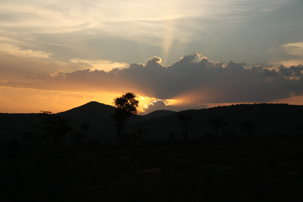 Oloololo Escarpment sunset point