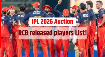IPL 2026: RCB मिनी नीलामी से पहले इन खिलाड़ियों को कर सकता है रिलीज, जानें क्या है टीम का प्लान?