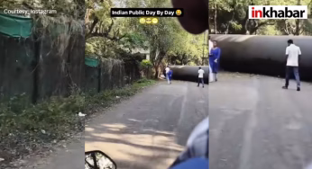 रोड नहीं, एडवेंचर पार्क! ‘मोटा पाइप’ बना नया शॉर्टकट, बुलेट राजाओं का ‘अंडरग्राउंड’ स्टंट…