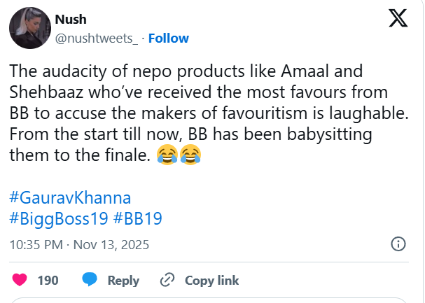 Bigg Boss 19 में अमाल मलिक ने मचाया कोहराम, शो के मेकर्स को कह दिया चीटर और बायस्ड