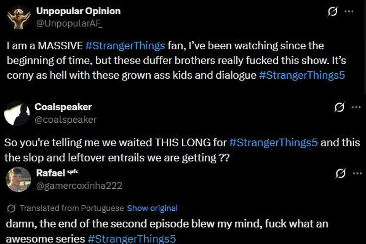 stranger-things-5-volume-1-review-in-hindi-fans-praises-netflix-series Stranger Things 5 Review: ‘स्ट्रेंजर थिंग्स 5’ में ऐसा क्या है, देखने के लिए जनता हुई बावली; नेटफ्लिक्स भी क्रैश!
