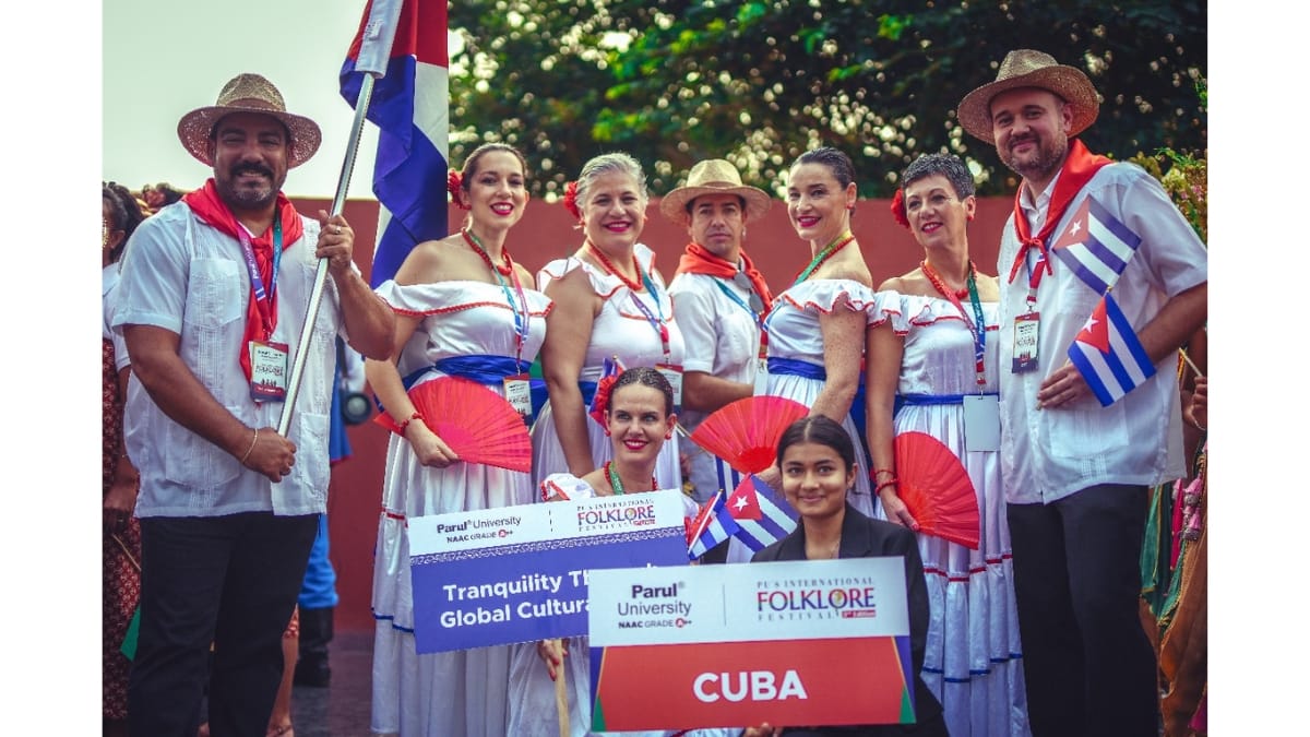 पारुल यूनिवर्सिटी ने की अपने इंटरनेशनल फोकलोर फेस्टिवल के तीसरे संस्करण की सफलतापूर्वक मेज़बानी