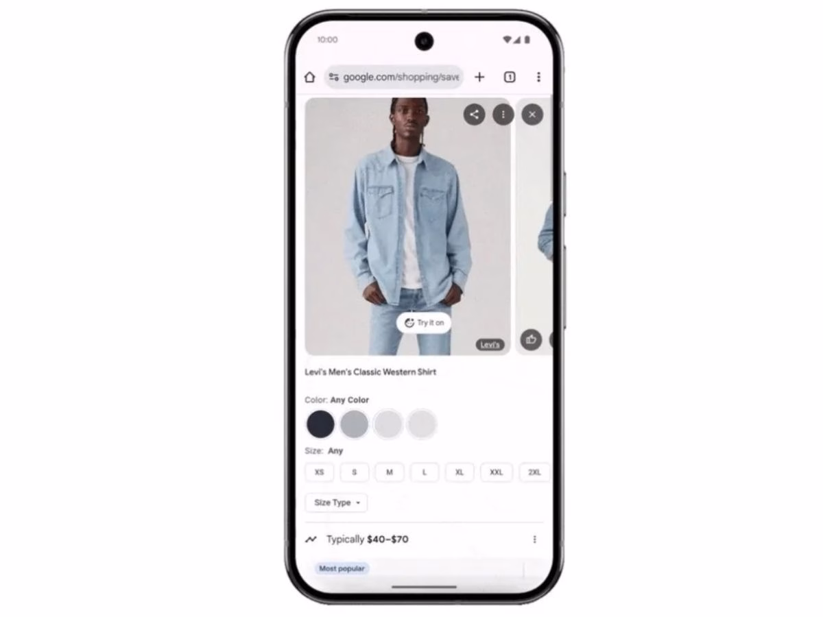 Google Virtual Try-On - Photo Gallery