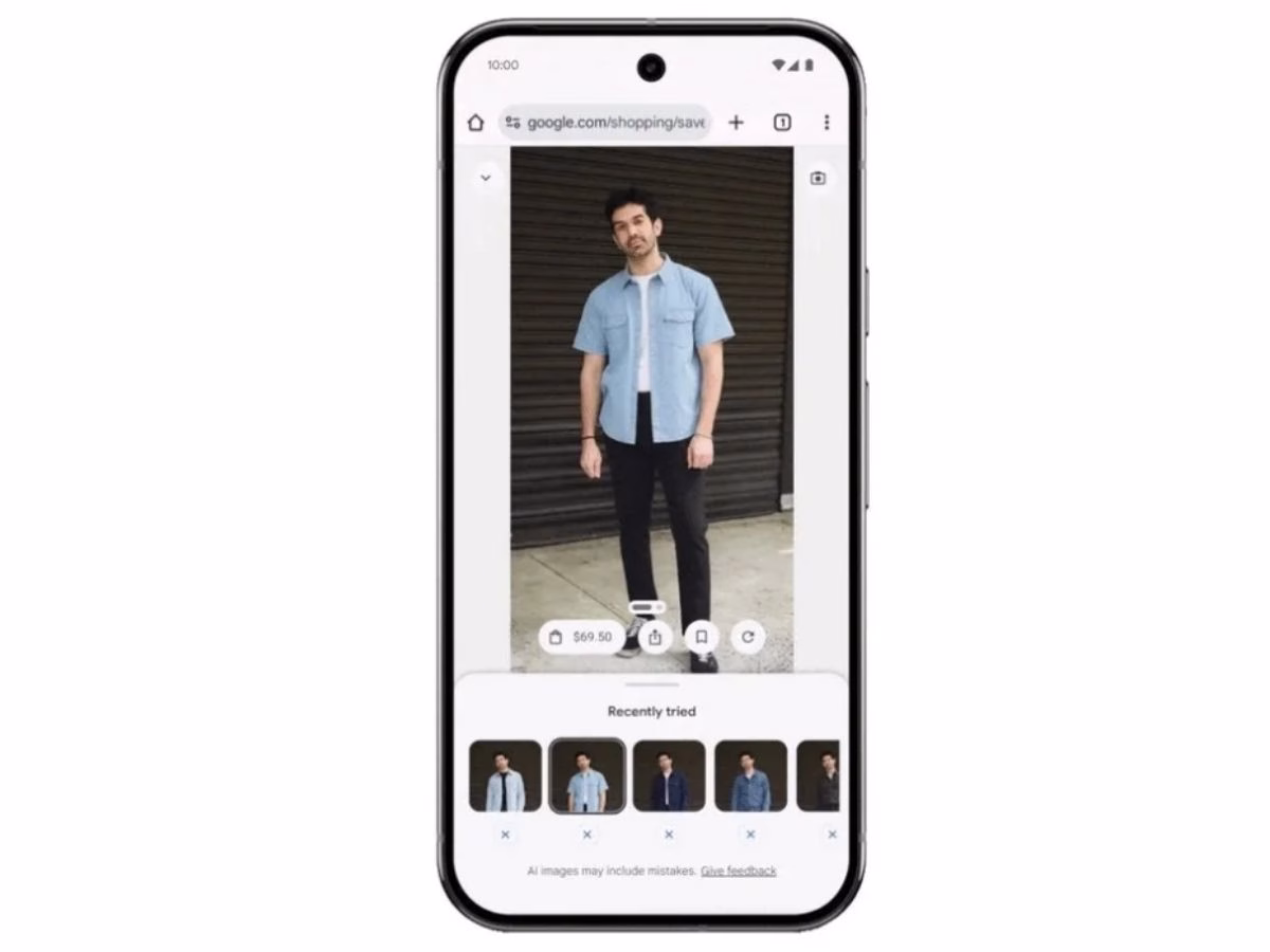 Google Virtual Try-On - Photo Gallery