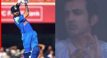 विराट कोहली के अर्धशतक पर कोच गौतम गंभीर का रिएक्शन हुआ वायरल, Video देख फैंस के उड़े होश