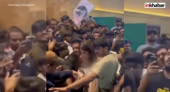 हैरान करने वाला मंजर: लड़कों के बीच बुरी तरह फसीं Nidhhi Agerwal, बाउंसरों के भी छूटे पसीने!