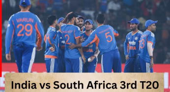IND Vs SA 3rd T20: कप्तान सूर्यकुमार यादव ने जीता टॉस, दक्षिण अफ्रीका करेगी पहले बल्लेबाजी; यहां जानें दोनों टीमों की प्लेइंग 11 और कैसा है पीच का हाल