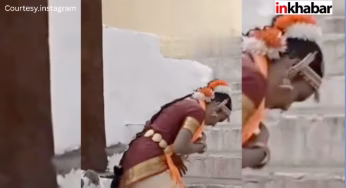 8 मिनट 54 सेकंड में 554 सीढ़ियां, लड़की ने डांस करते चढ़ी मंदिर की पौड़ी; देखें Viral Video