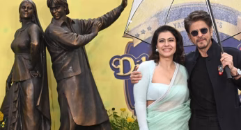 DDLJ के हुए 30 साल पूरे , लंदन में लगा ऑइकोनिक ब्रॉन्ज  स्टैच्यू, फोटोज हुईं वायरल