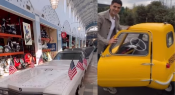 World’s Largest Smallest Car: ये कैसी कारें हैं? एक में हेलीकॉप्टर उतरता है, दूसरी में बैठना भी चैलेंज, देखें Viral वीडियो!