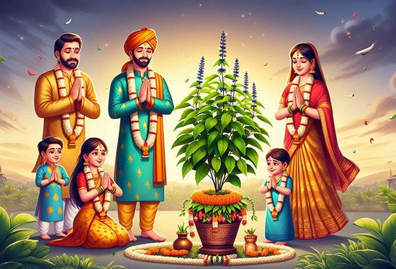 Tulsi Mata's service - Photo Gallery